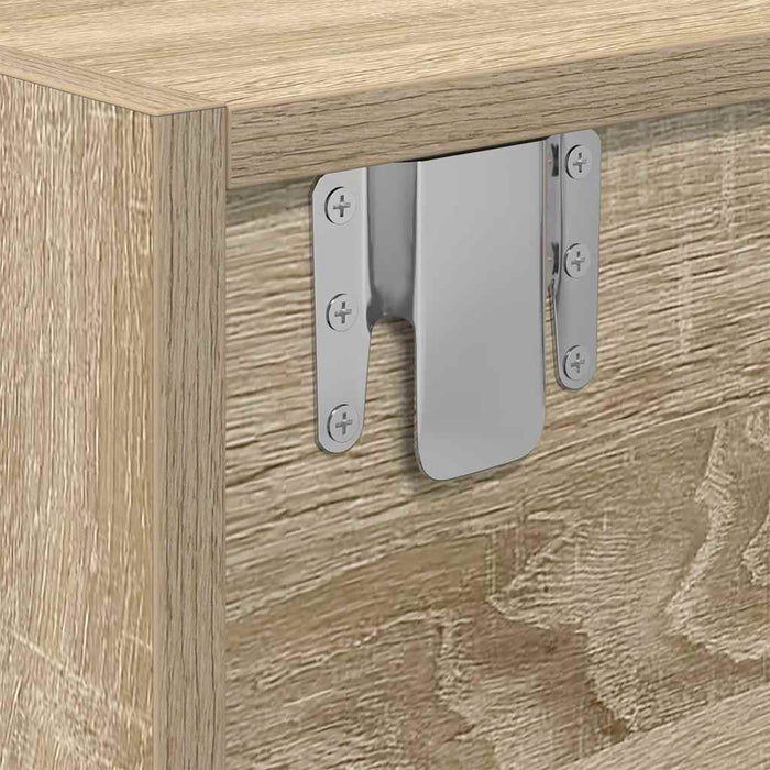 Dulapuri TV 2 buc Stejar Sonoma 80x31x25,5 cm Lemn prelucrat - WALTI WALTI