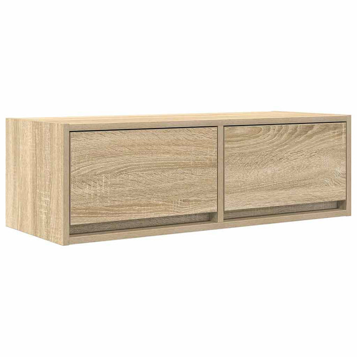 Dulapuri TV 2 buc Stejar Sonoma 80x31x25,5 cm Lemn prelucrat - WALTI WALTI