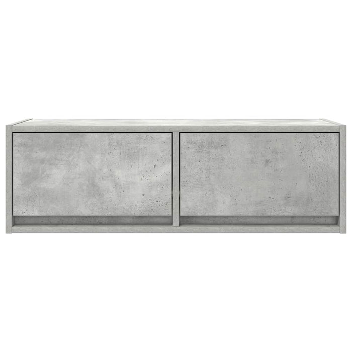 Dulap TV Beton Gri 80x31x25,5 cm Lemn prelucrat - WALTI WALTI