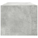 Dulap TV Beton Gri 80x31x25,5 cm Lemn prelucrat - WALTI WALTI