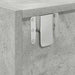 Dulap TV Beton Gri 80x31x25,5 cm Lemn prelucrat - WALTI WALTI