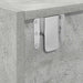 Dulapuri TV 2 buc Beton Gri 80x31x25,5 cm Lemn prelucrat - WALTI WALTI