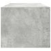 Dulapuri TV 2 buc Beton Gri 80x31x25,5 cm Lemn prelucrat - WALTI WALTI