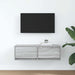 Dulap TV Gri Sonoma 80x31x25,5 cm lemn prelucrat - WALTI WALTI