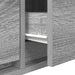 Dulapuri TV 2 buc Gri Sonoma 80x31x25,5 cm Lemn prelucrat - WALTI WALTI