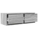 Dulapuri TV 2 buc Gri Sonoma 80x31x25,5 cm Lemn prelucrat - WALTI WALTI