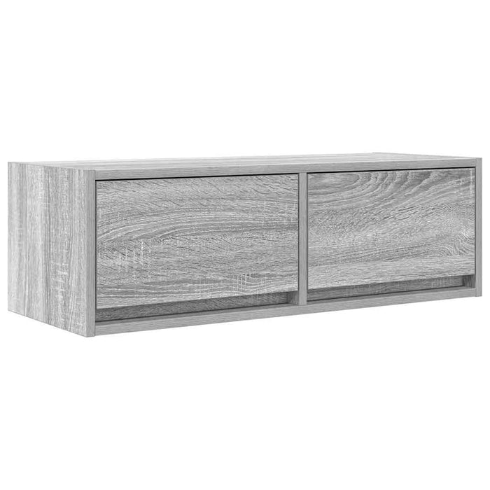 Dulapuri TV 2 buc Gri Sonoma 80x31x25,5 cm Lemn prelucrat - WALTI WALTI
