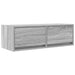 Dulapuri TV 2 buc Gri Sonoma 80x31x25,5 cm Lemn prelucrat - WALTI WALTI
