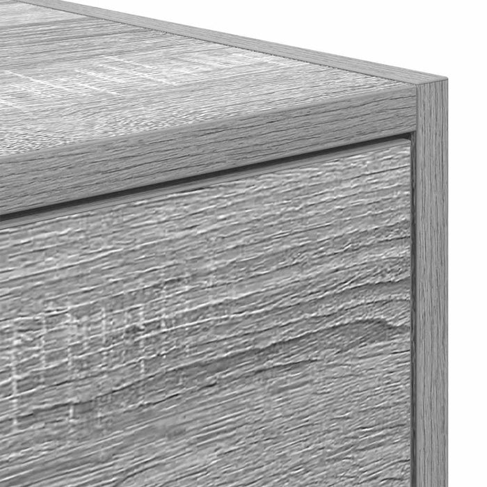 Dulapuri TV 2 buc Gri Sonoma 80x31x25,5 cm Lemn prelucrat - WALTI WALTI
