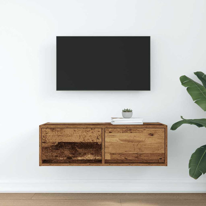 Dulap TV Lemn vechi 80x31x25,5 cm Lemn prelucrat - WALTI WALTI
