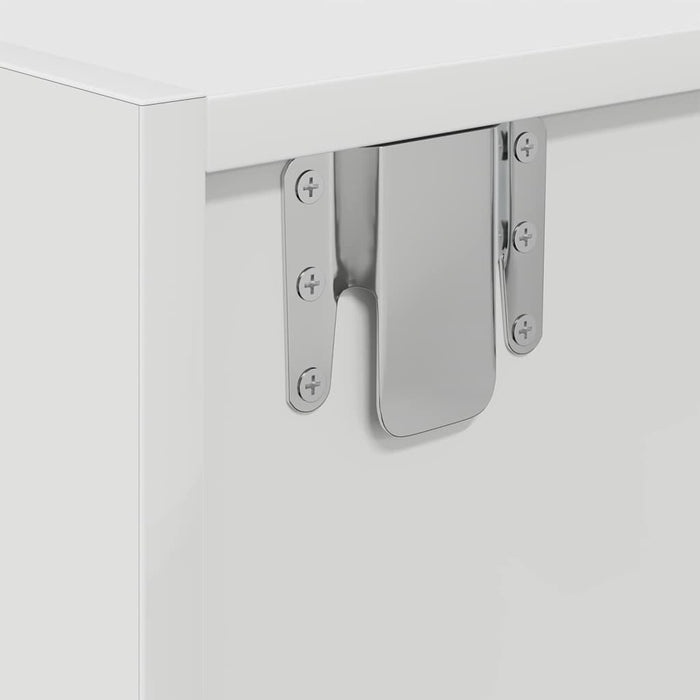 Cabinet TV cu sertar Alb 100 x 31 x 25.5 cm Lemn compozit - WALTI WALTI