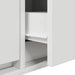 Cabinet TV cu sertar Alb 100 x 31 x 25.5 cm Lemn compozit - WALTI WALTI