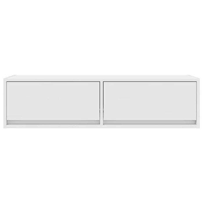Cabinet TV cu sertar Alb 100 x 31 x 25.5 cm Lemn compozit - WALTI WALTI