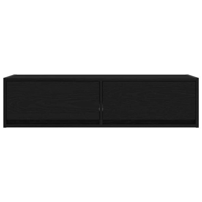 Cabinet TV Stejar negru 100 x 31 x 25.5 cm Lemn compozit - WALTI WALTI