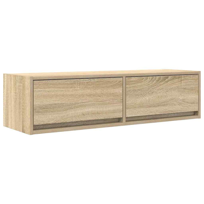 Cabinet TV Stejar sonoma 100 x 31 x 25.5 cm Lemn compozit - WALTI WALTI