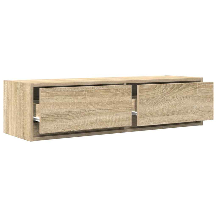 Cabinet TV Stejar sonoma 100 x 31 x 25.5 cm Lemn compozit - WALTI WALTI