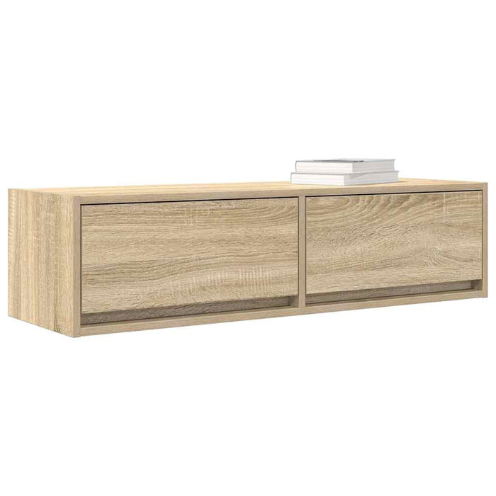 Cabinet TV Stejar sonoma 100 x 31 x 25.5 cm Lemn compozit - WALTI WALTI