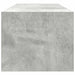 Cabinet TV cu sertar Gri beton 100 x 31 x 25.5 cm Lemn compozit - WALTI WALTI