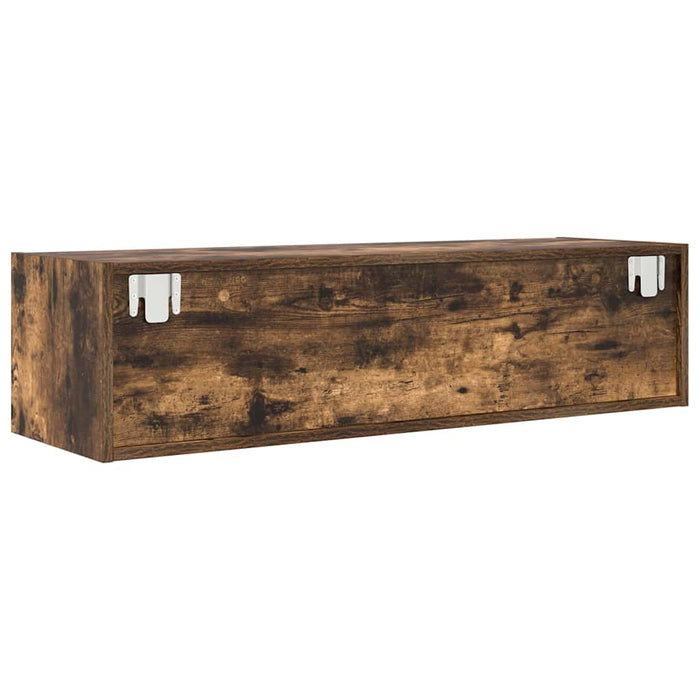 Cabinet TV Stejar afumat 100 x 31 x 25.5 cm Lemn compozit - WALTI WALTI