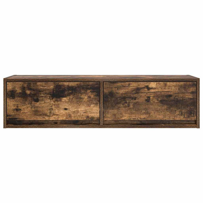 Cabinet TV Stejar afumat 100 x 31 x 25.5 cm Lemn compozit - WALTI WALTI