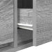 Cabinet TV sonoma gri 100 x 31 x 25.5 cm Lemn compozit - WALTI WALTI