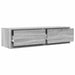 Cabinet TV sonoma gri 100 x 31 x 25.5 cm Lemn compozit - WALTI WALTI