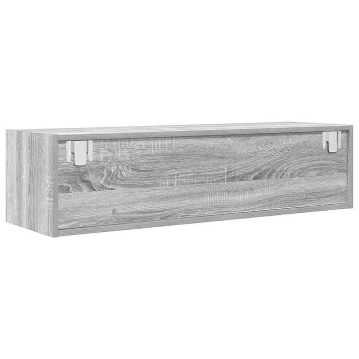 Cabinet TV sonoma gri 100 x 31 x 25.5 cm Lemn compozit - WALTI WALTI