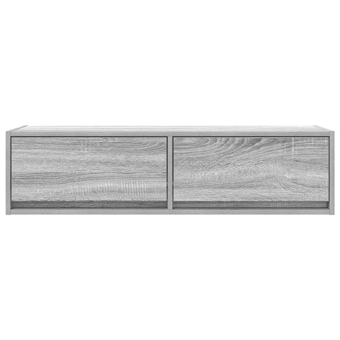 Cabinet TV sonoma gri 100 x 31 x 25.5 cm Lemn compozit - WALTI WALTI