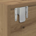 Cabinet TV stejar artizanal 100 x 31 x 25.5 cm Lemn compozit - WALTI WALTI