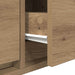 Cabinet TV stejar artizanal 100 x 31 x 25.5 cm Lemn compozit - WALTI WALTI