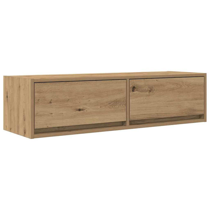 Cabinet TV stejar artizanal 100 x 31 x 25.5 cm Lemn compozit - WALTI WALTI