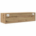 Cabinet TV stejar artizanal 100 x 31 x 25.5 cm Lemn compozit - WALTI WALTI