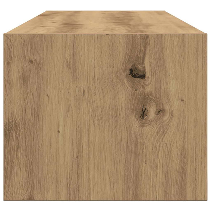 Cabinet TV stejar artizanal 100 x 31 x 25.5 cm Lemn compozit - WALTI WALTI