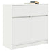 Bufetă cu sertar alb 80x34x76 cm lemn prelucrat - WALTI WALTI