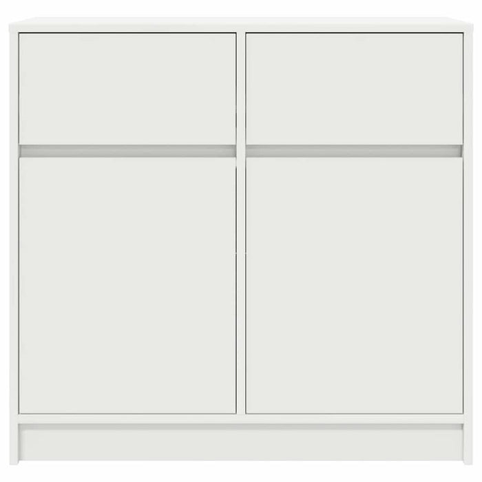 Bufetă cu sertar alb 80x34x76 cm lemn prelucrat - WALTI WALTI