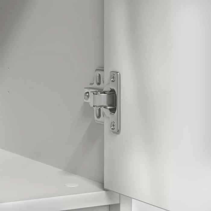 Bufetă cu sertar alb 80x34x76 cm lemn prelucrat - WALTI WALTI