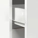 Bufetă cu sertar alb 80x34x76 cm lemn prelucrat - WALTI WALTI