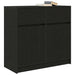Bufetă cu sertar Stejar negru 80x34x76 cm Lemn prelucrat - WALTI WALTI
