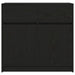 Bufetă cu sertar Stejar negru 80x34x76 cm Lemn prelucrat - WALTI WALTI
