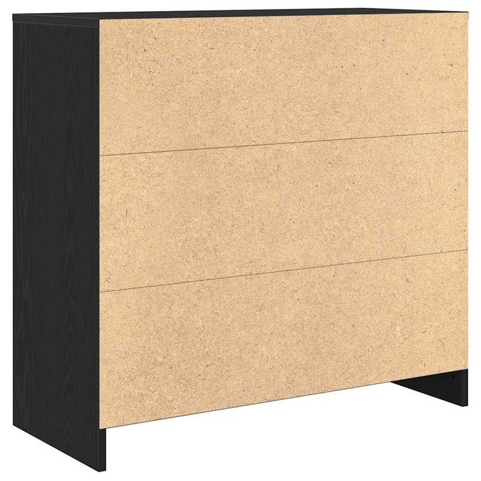 Bufetă cu sertar Stejar negru 80x34x76 cm Lemn prelucrat - WALTI WALTI