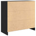 Bufetă cu sertar Stejar negru 80x34x76 cm Lemn prelucrat - WALTI WALTI