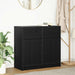 Bufetă cu sertar Stejar negru 80x34x76 cm Lemn prelucrat - WALTI WALTI