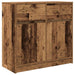 Bufetă cu sertar Lemn vechi 80x34x76 cm Lemn prelucrat - WALTI WALTI