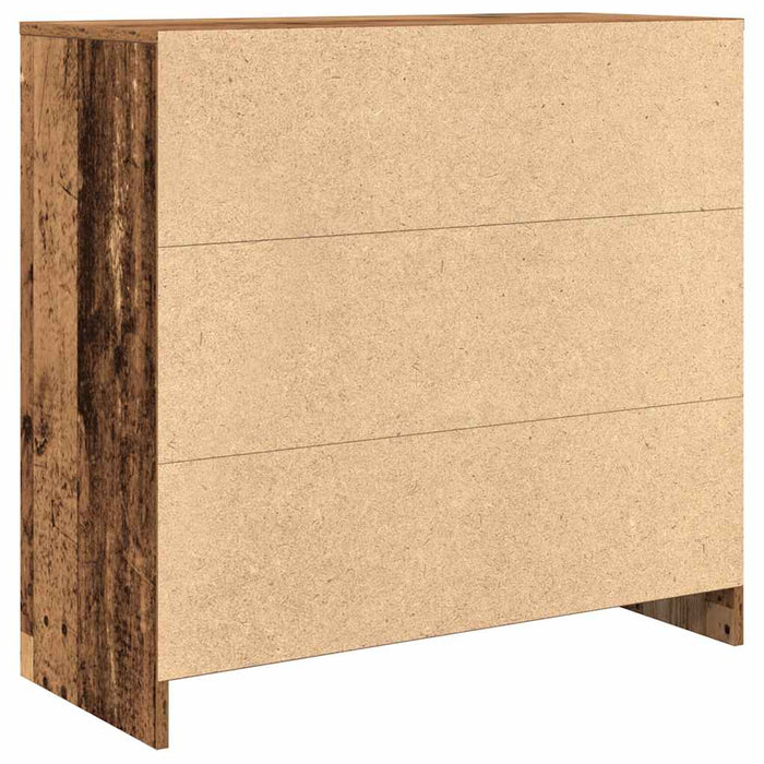 Bufetă cu sertar Lemn vechi 80x34x76 cm Lemn prelucrat - WALTI WALTI