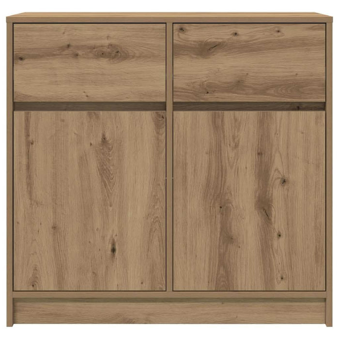 Bufetă cu sertar Artisan Stejar 80x34x76 cm Lemn prelucrat - WALTI WALTI