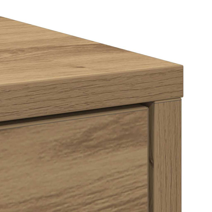 Bufetă cu sertar Artisan Stejar 80x34x76 cm Lemn prelucrat - WALTI WALTI