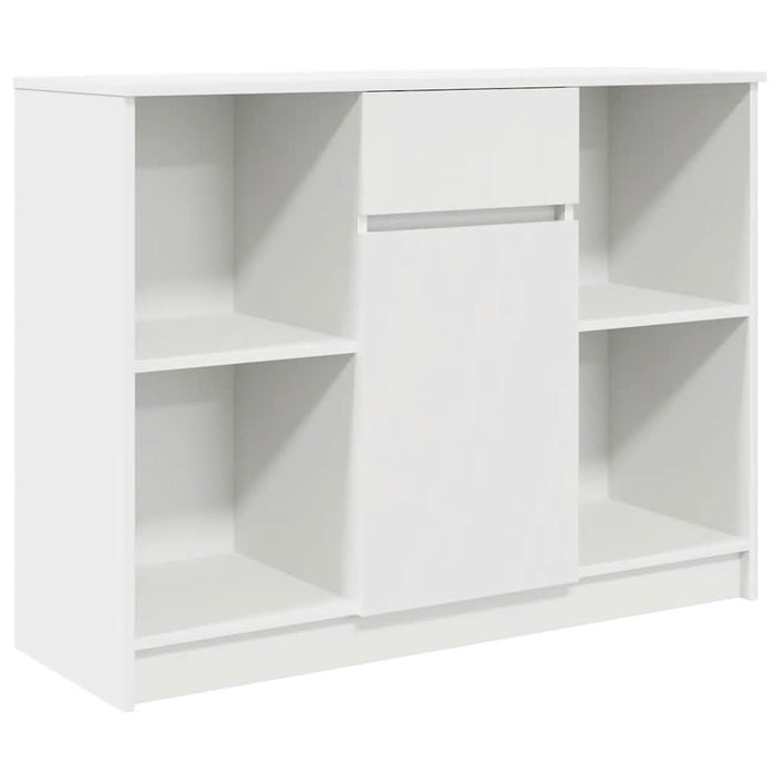 Bufetă cu sertar alb 101x35x76 cm din lemn prelucrat - WALTI WALTI