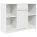 Bufetă cu sertar alb 101x35x76 cm din lemn prelucrat - WALTI WALTI