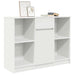 Bufetă cu sertar alb 101x35x76 cm din lemn prelucrat - WALTI WALTI