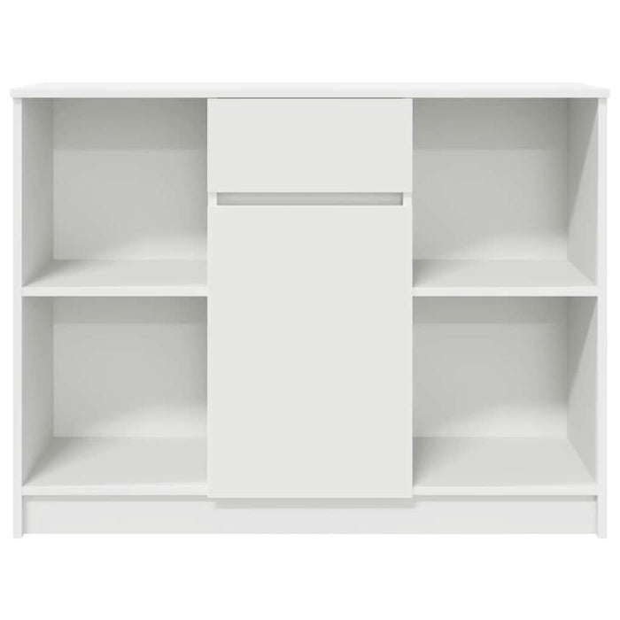 Bufetă cu sertar alb 101x35x76 cm din lemn prelucrat - WALTI WALTI